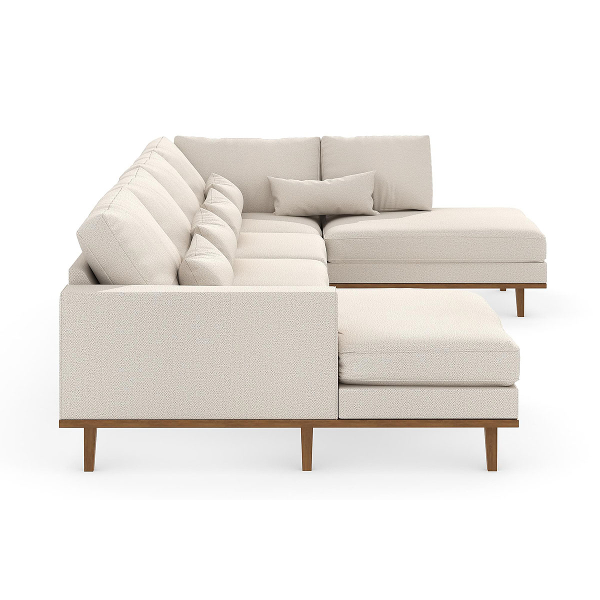 Copenhagen U-Soffa Beige, Höger