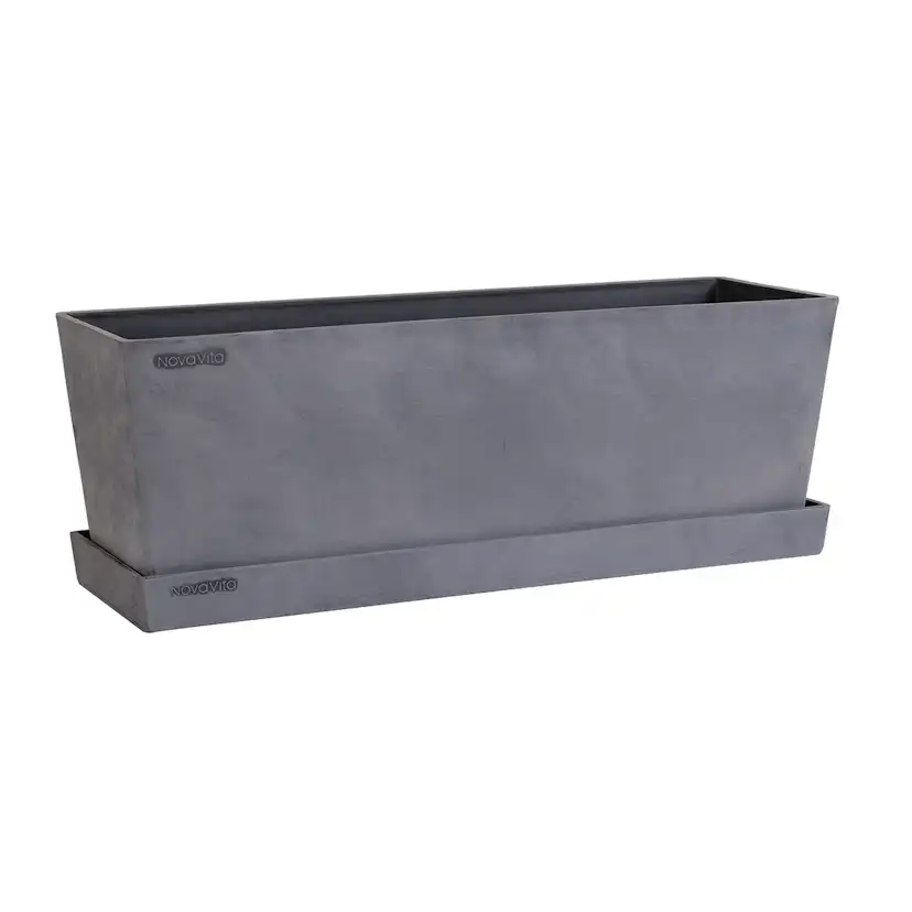 Fat Greenline Michelangelo 50x15 Antracit Till Krukor
