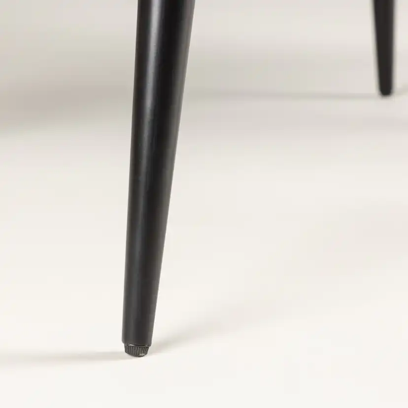 Polar Dining Table 75x75 cm - Black / Black Svart