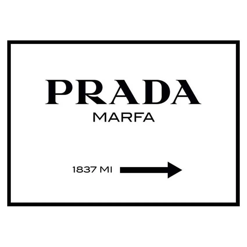 Poster Gallerix Prada Marfa