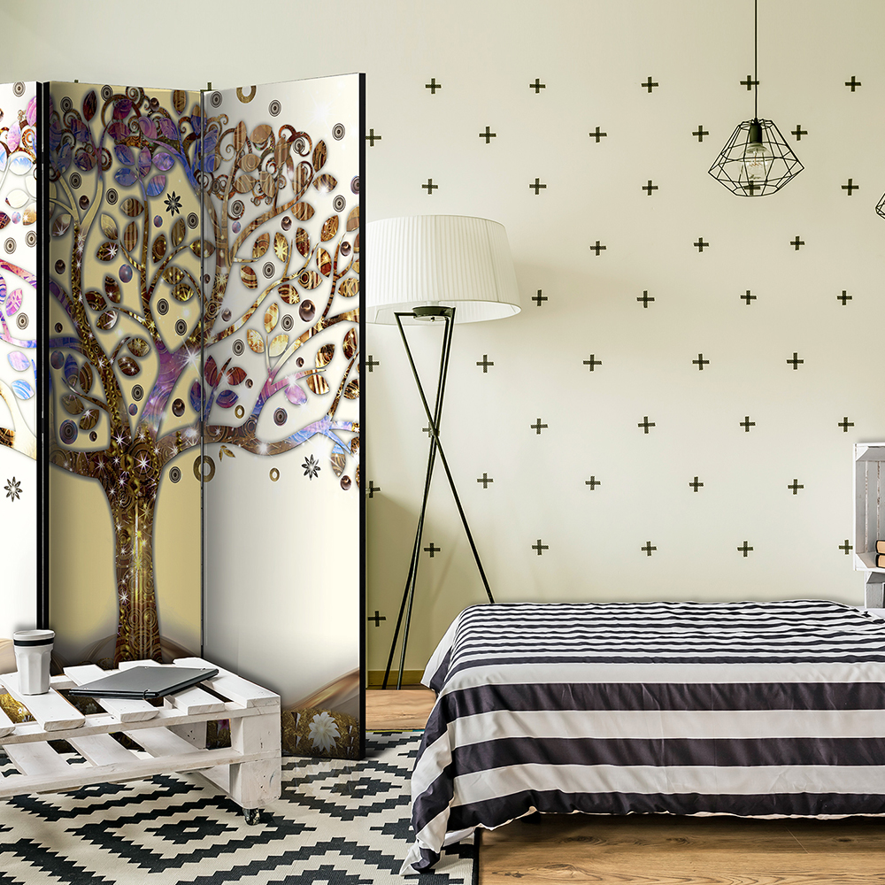 Rumsavdelare Skärmvägg Arkiio Golden Tree 135x172 cm