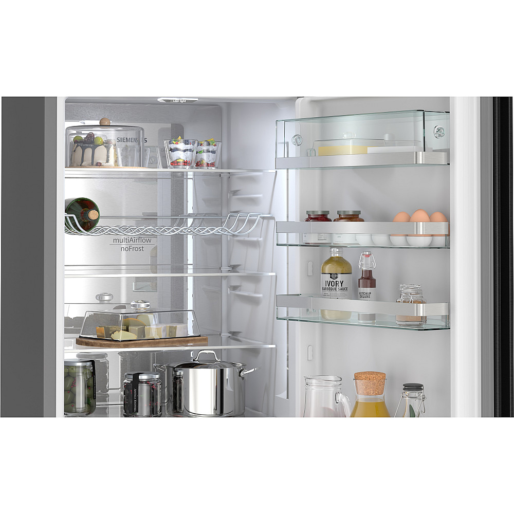 Fristående Kyl Frys Siemens iQ500 KG39N4X1F med LED-Belysning