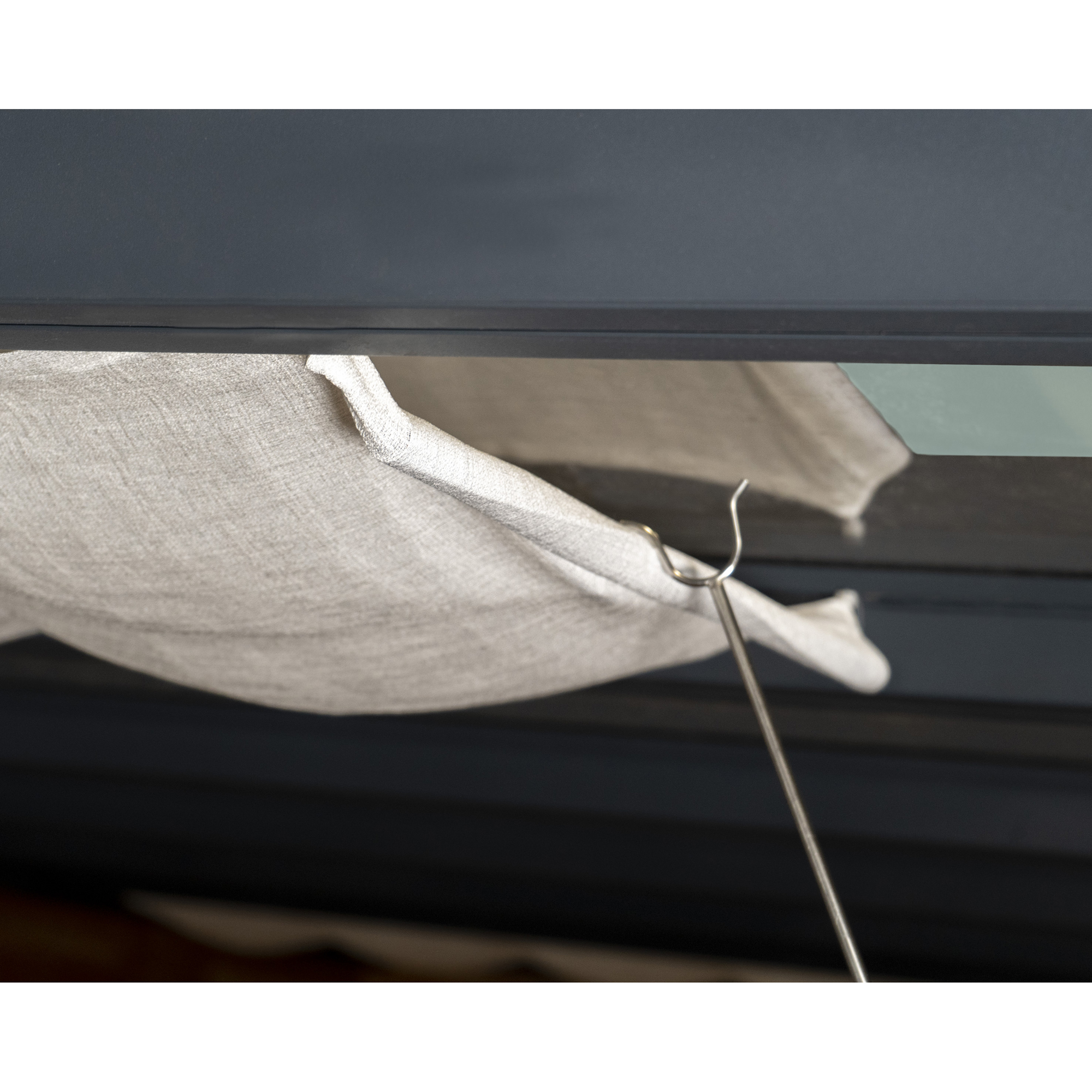 Persienn Canopia by Palram Skuggkit Till Pergola Stockholm 3,4 x 9,5 m