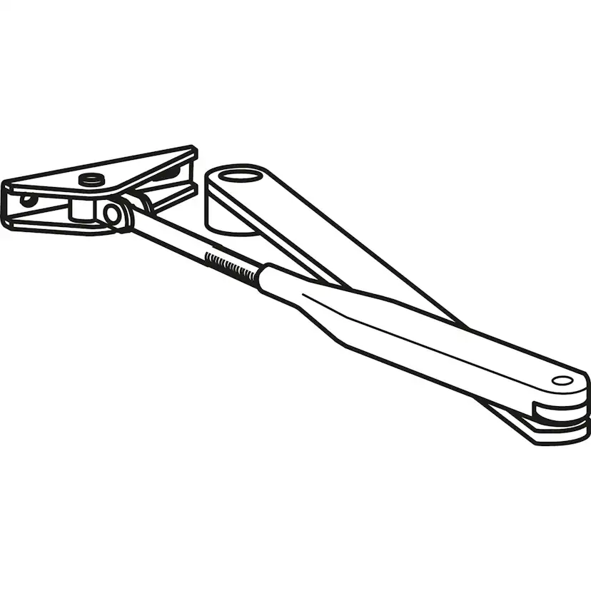 Dörrstängare DormaKaba TS7400/1 STD Arm Silver