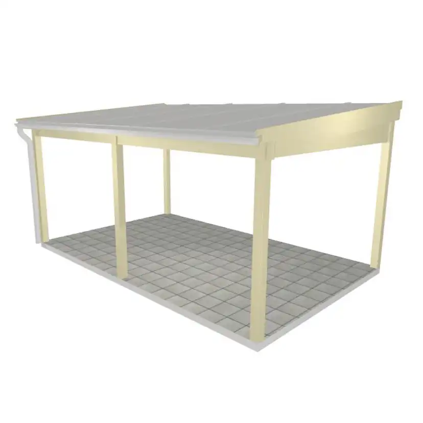 Uterumsstomme Skimmra B 5145 x D 3230mm med Mittstolpe B 5145 x D 3230 mm