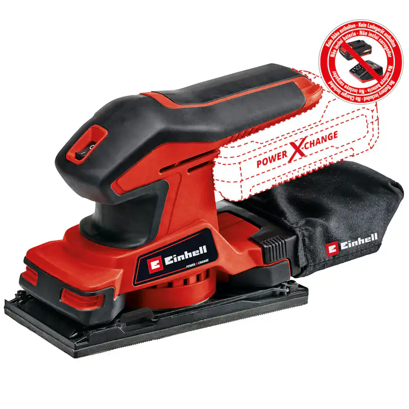 Slipmaskin Einhell TC-OS 18/187 Li 18V Utan Batteri & Laddare