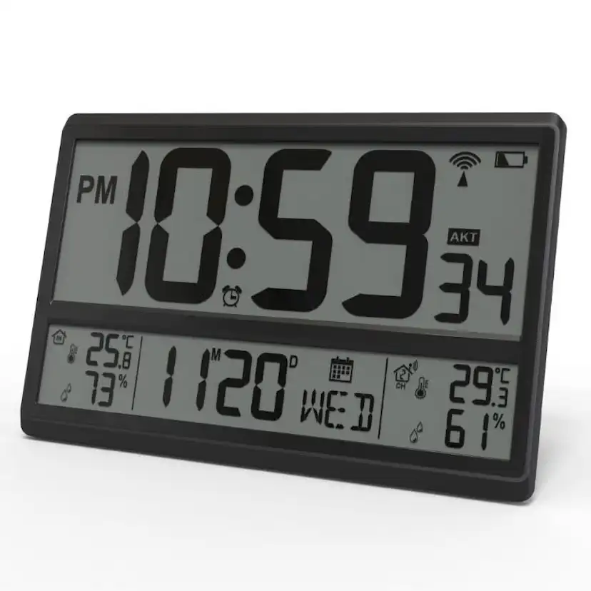 Termometer Soletek W03 Jumbo för Inomhus- och Utomhus