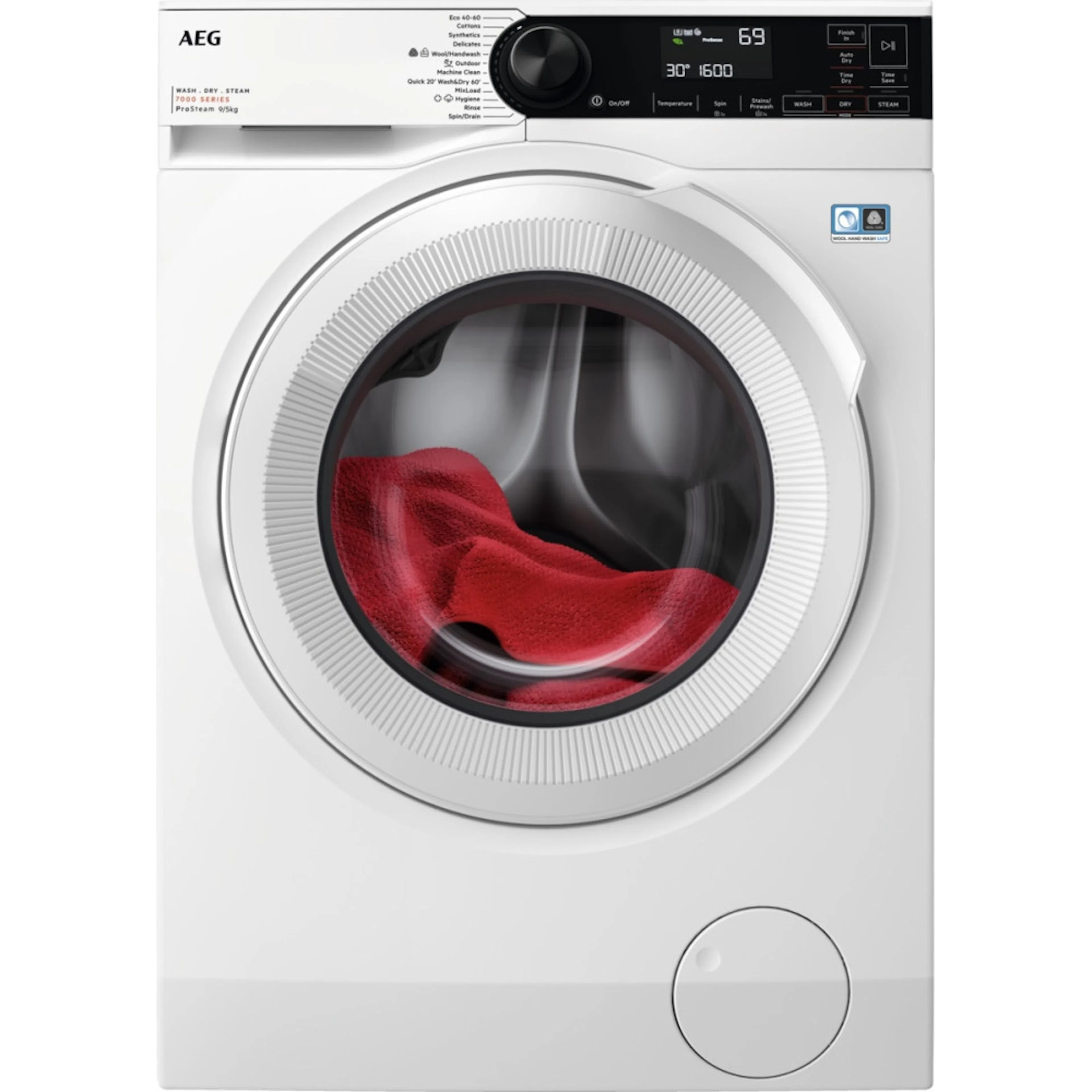 Tvätt/Torkmaskin AEG LWR732A96K