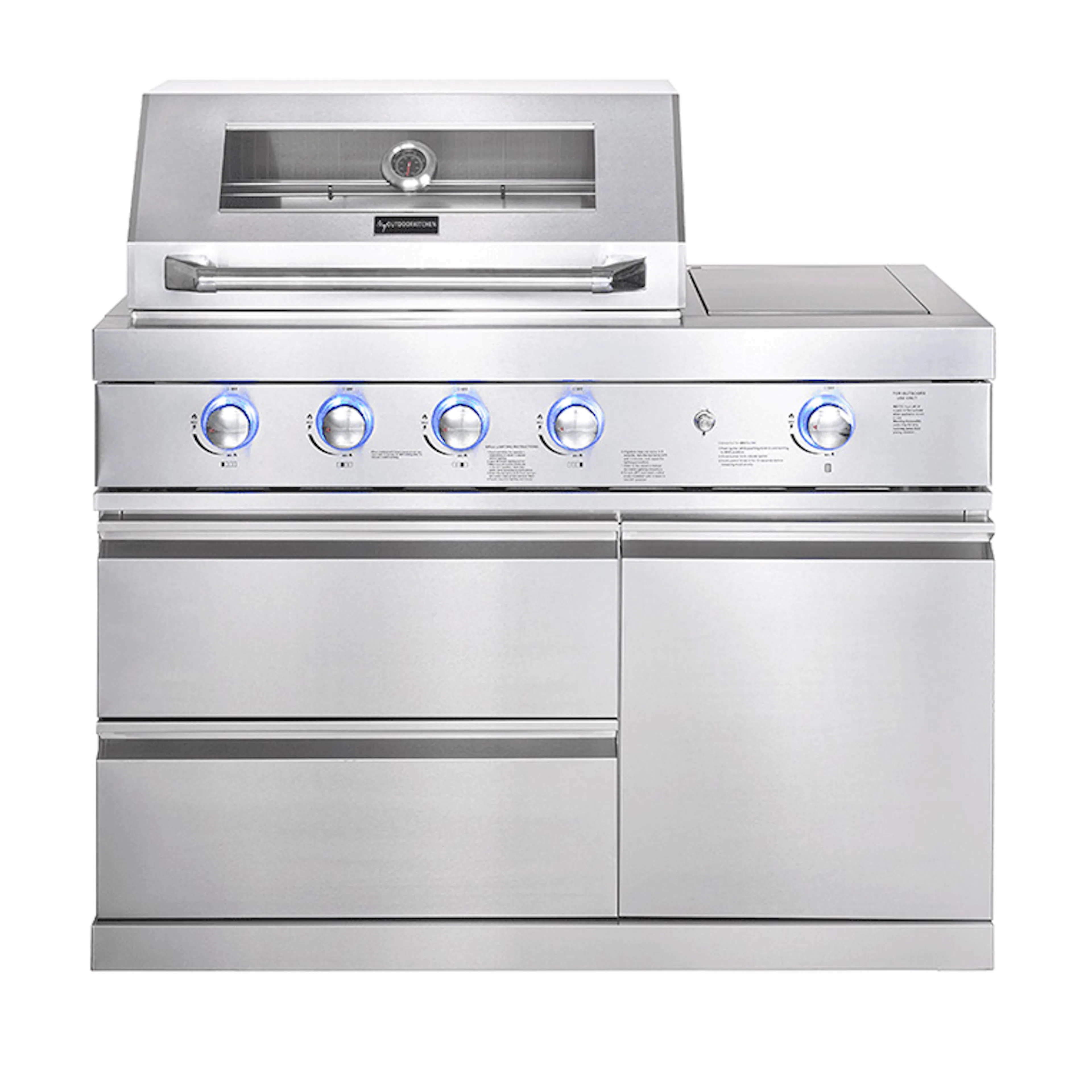 Fristående utekök Myoutdoorkitchen Pure Compact Stainless