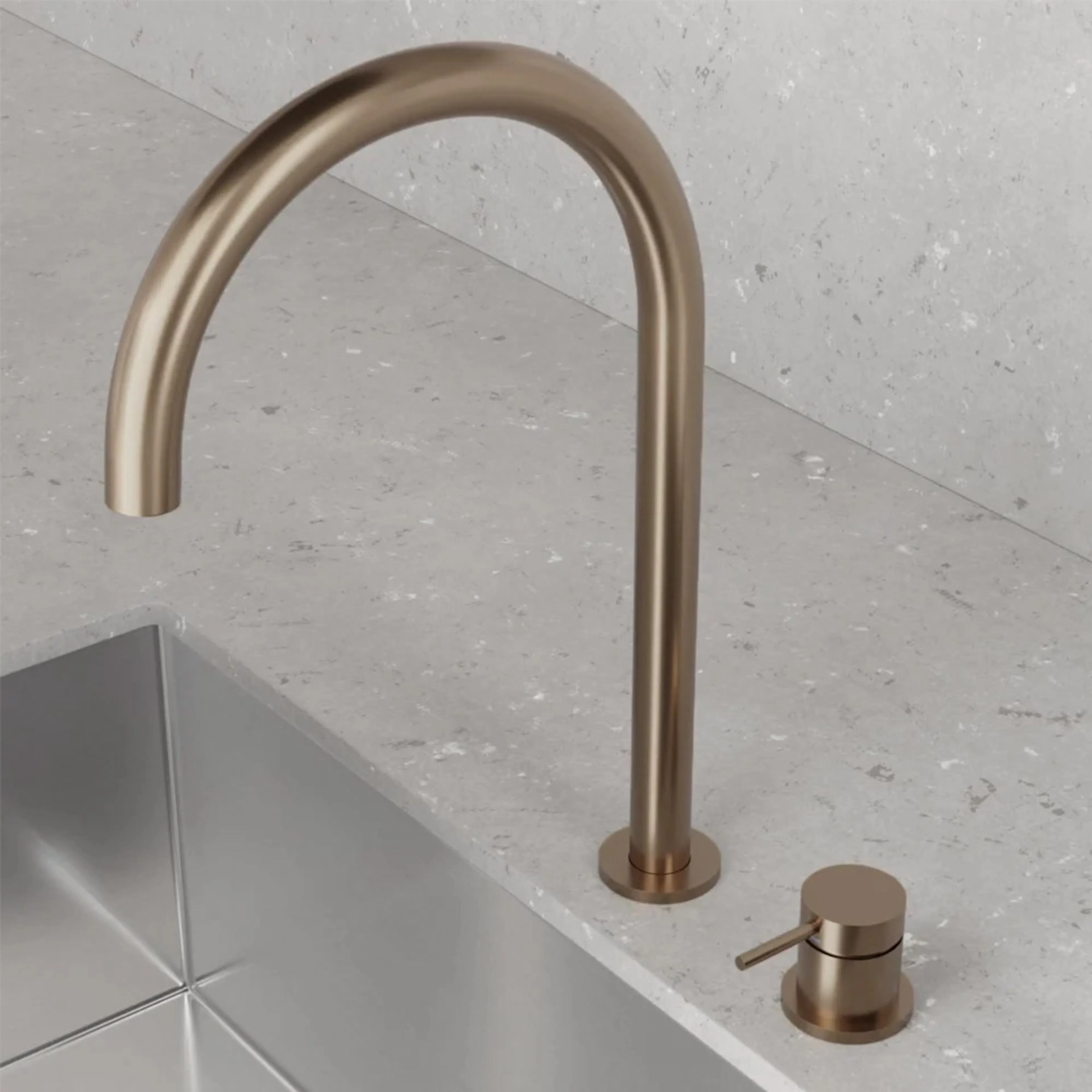Köksblandare Scandtap Steel Harmonized K2