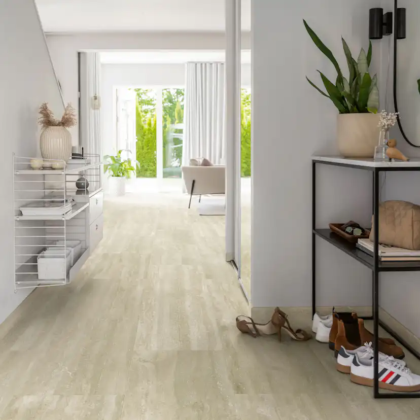 Vinylgolv Pergo Isefjord Pad Pro Greige Travertine