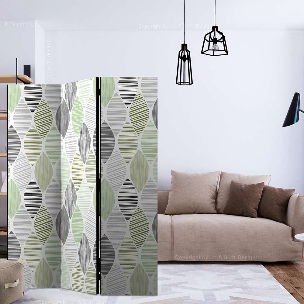 Rumsavdelare Arkiio Green Tears 135x172 cm