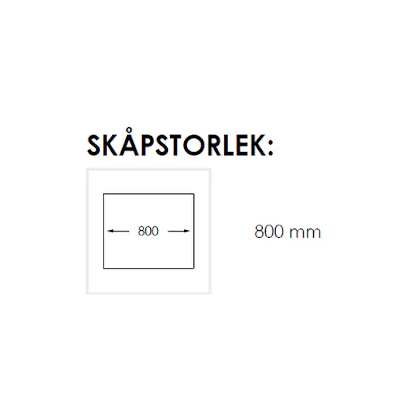 Diskho Nordic Tech Radius 700 X Rostfri Enkel med Korgventil & Vattenlås