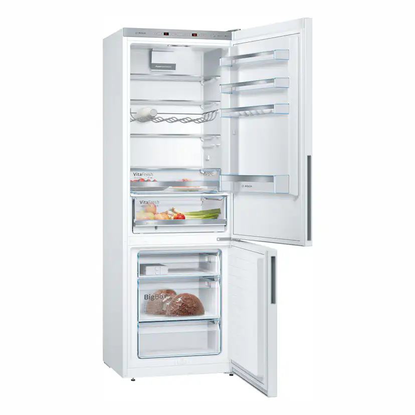 Fristående Kyl & Frys Bosch Serie 6 KGE49AWCA Vit