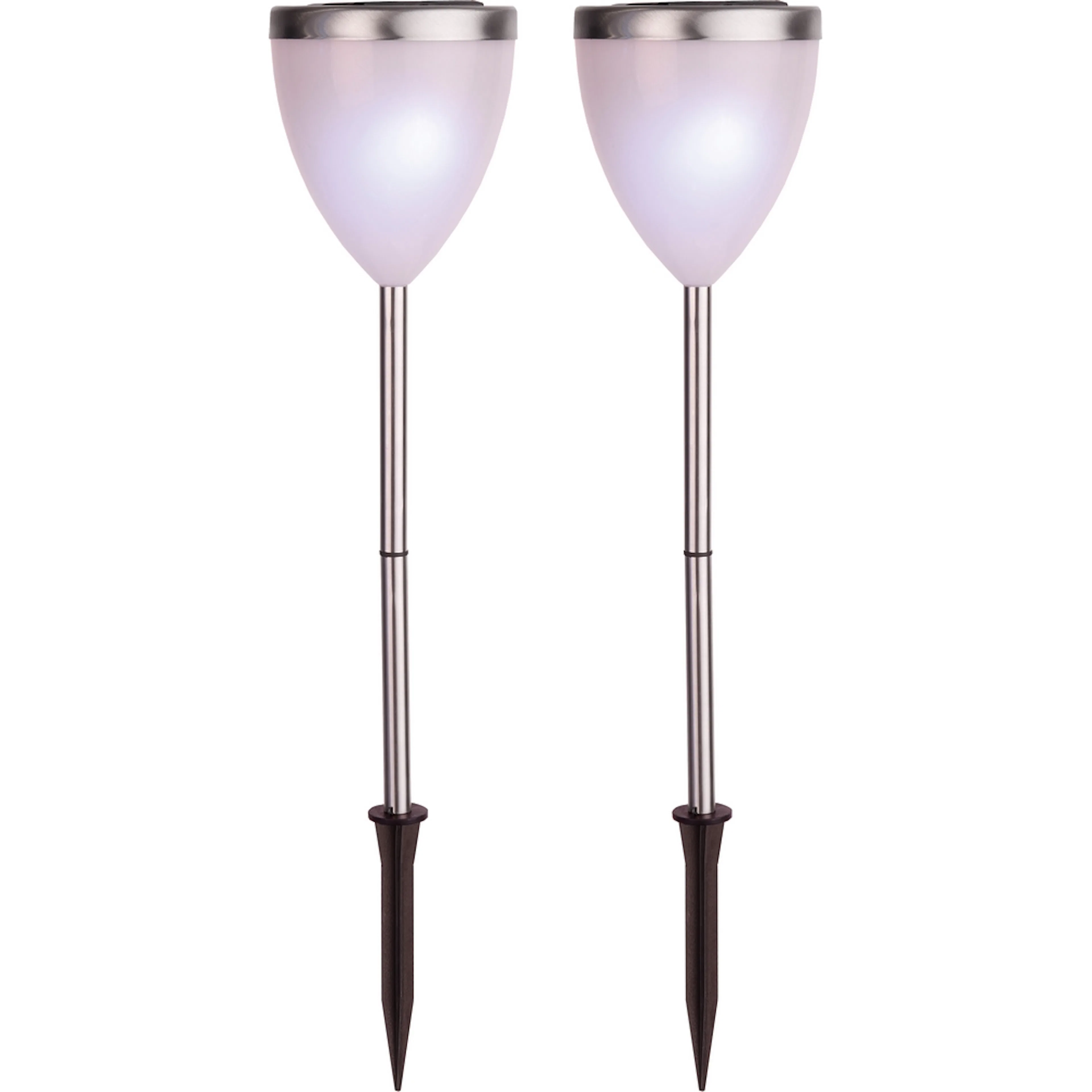 Solcells-pollare Star Trading Vigo 2-pack