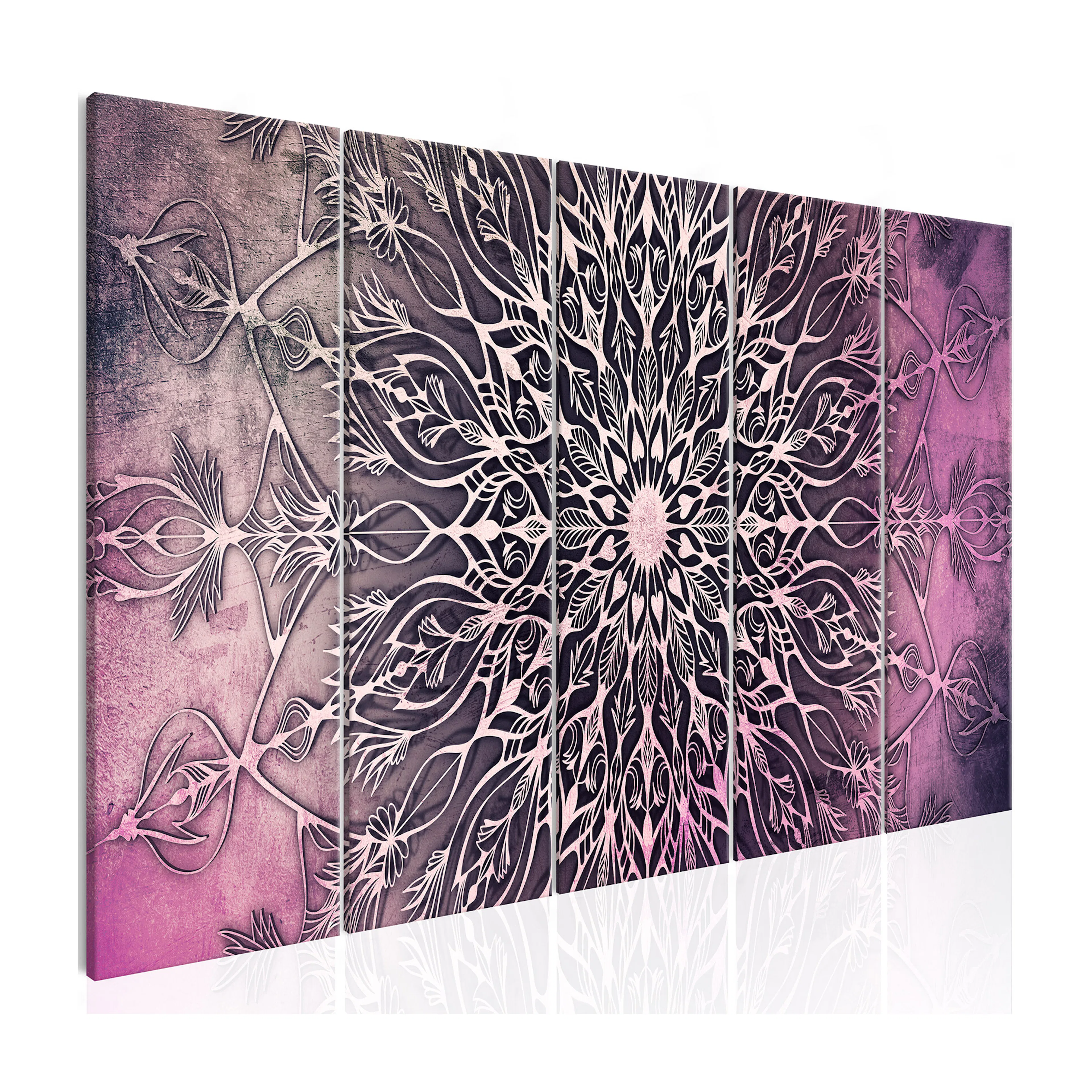 Tavla Arkiio Center Narrow Pink 5 delar