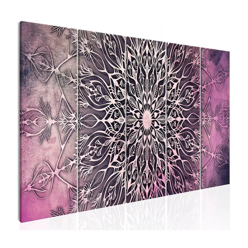 Tavla Arkiio Center Narrow Pink 5 delar