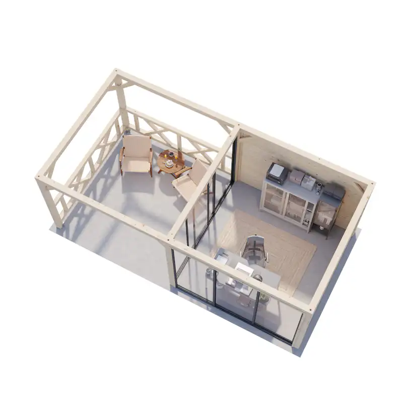 Uterum Palmako Lenna 16,6 m2 Set 703 Slide Plus