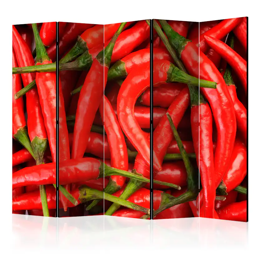 Rumsavdelare Arkiio Chili Pepper Background II 225x172 cm