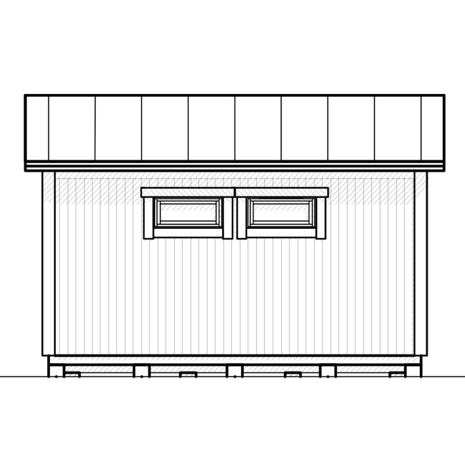 Attefallshus Vibostugan Njuta Funkis 20-1