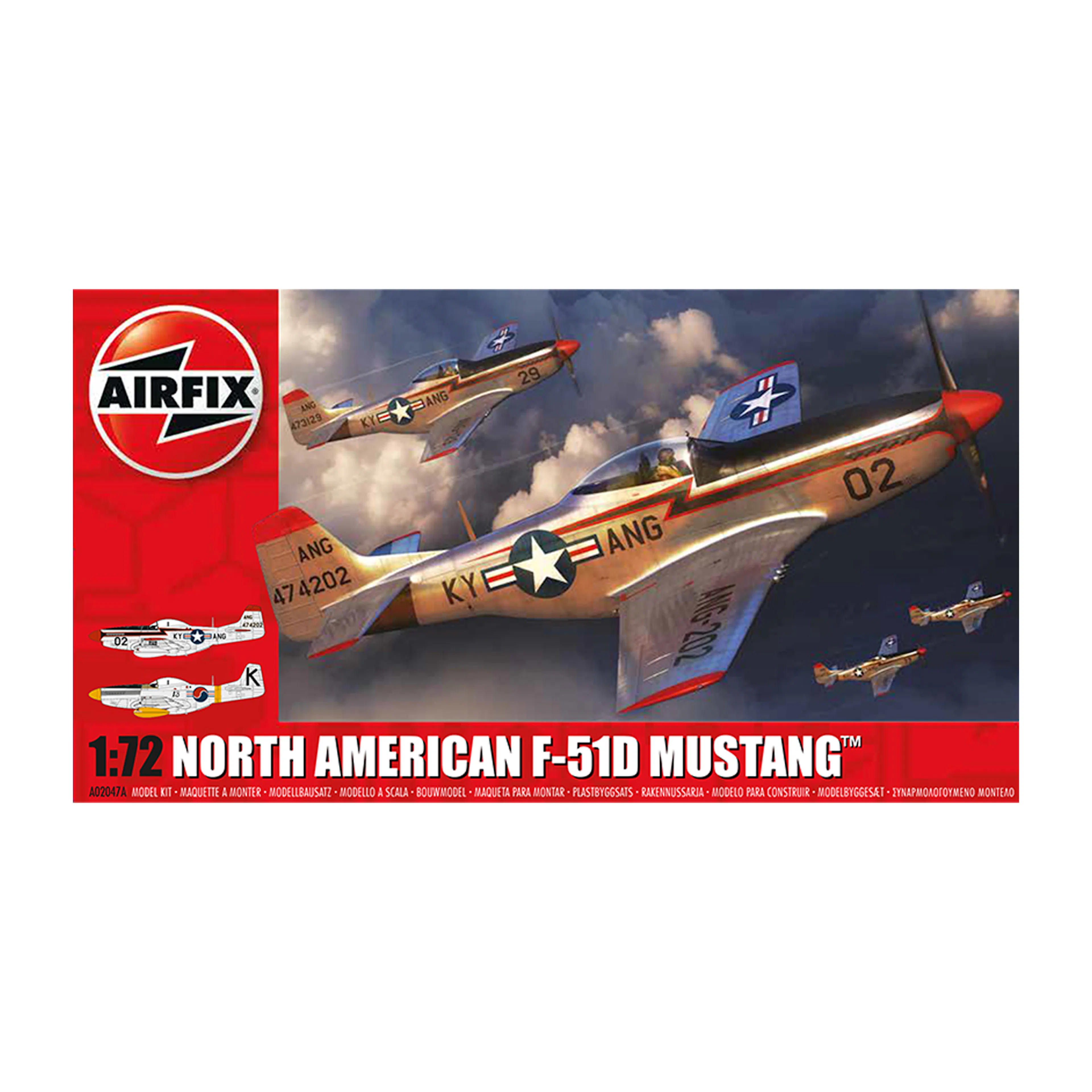 Modellbyggsats Airfix 1:72 North American F-51D Mustang
