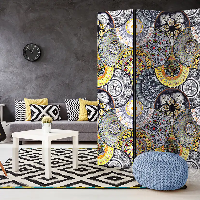 Rumsavdelare Arkiio Painted Exoticism 135x172 cm