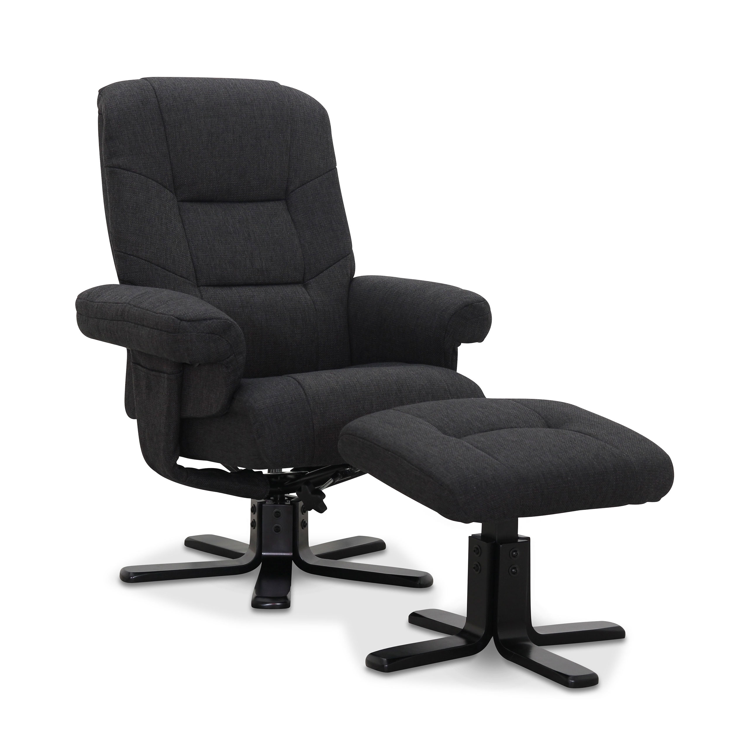 Fåtölj Hagagruppen Wien med Fotpall