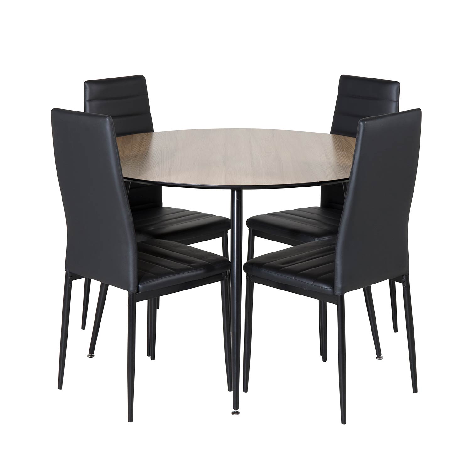 Matgrupp Venture Home Silvia med 4 Sly Stolar Runt