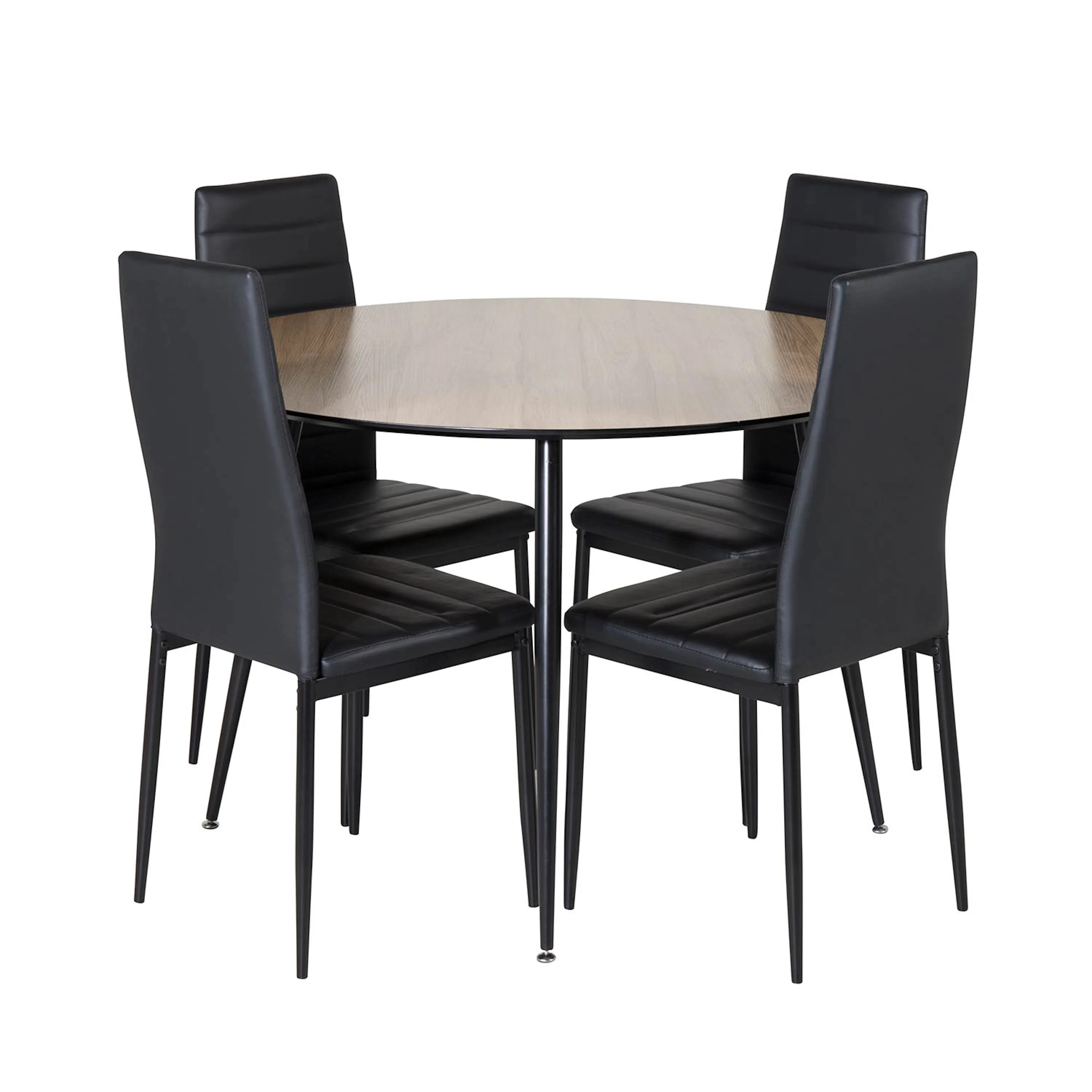 Matgrupp Venture Home Silvia med 4 Sly Stolar Runt