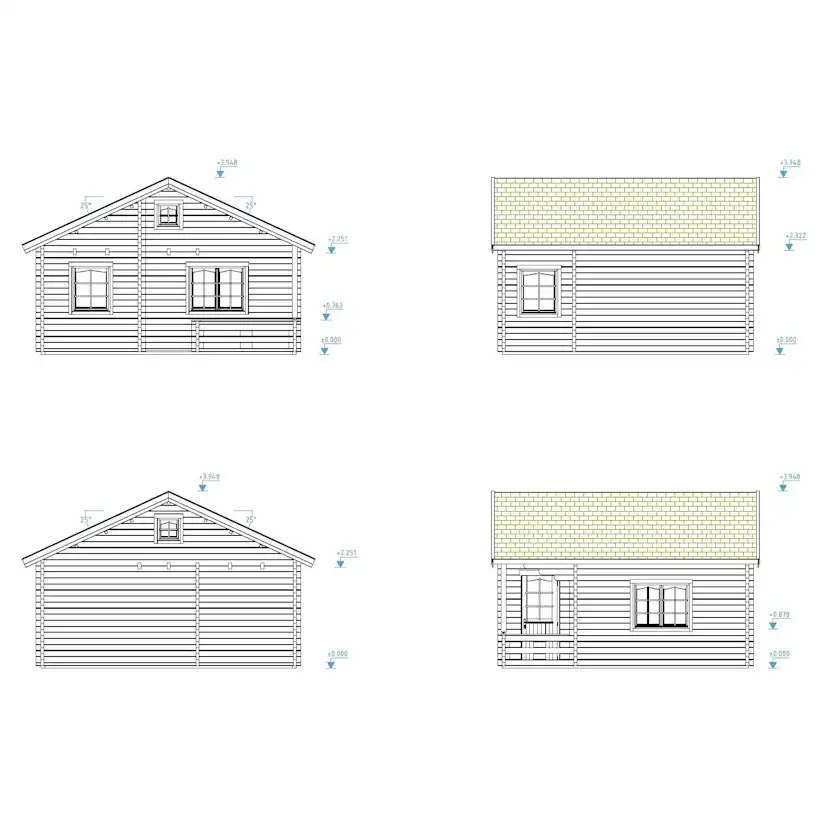 Stuga Palmako Emily 40,1+5,2 m2