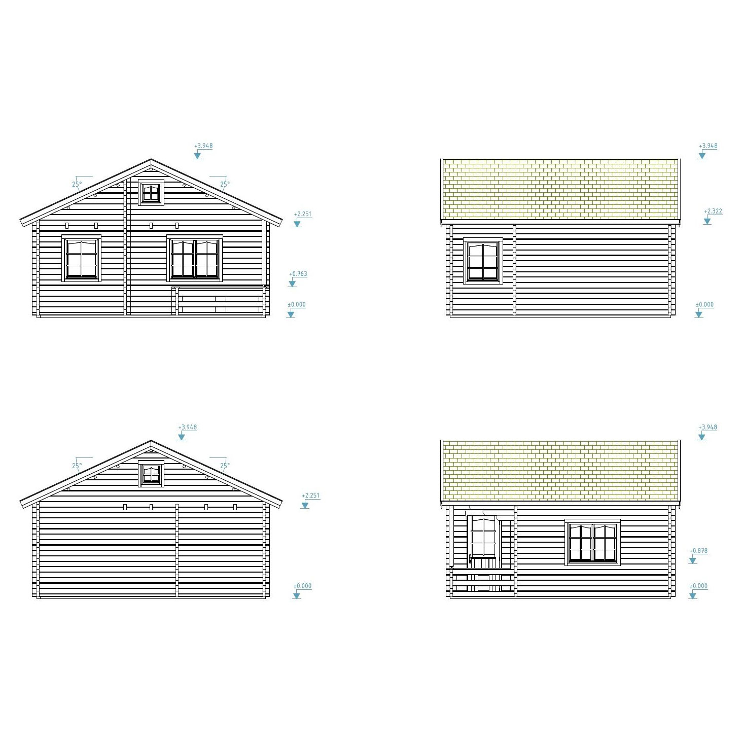 Stuga Palmako Emily 40,1+5,2 m2