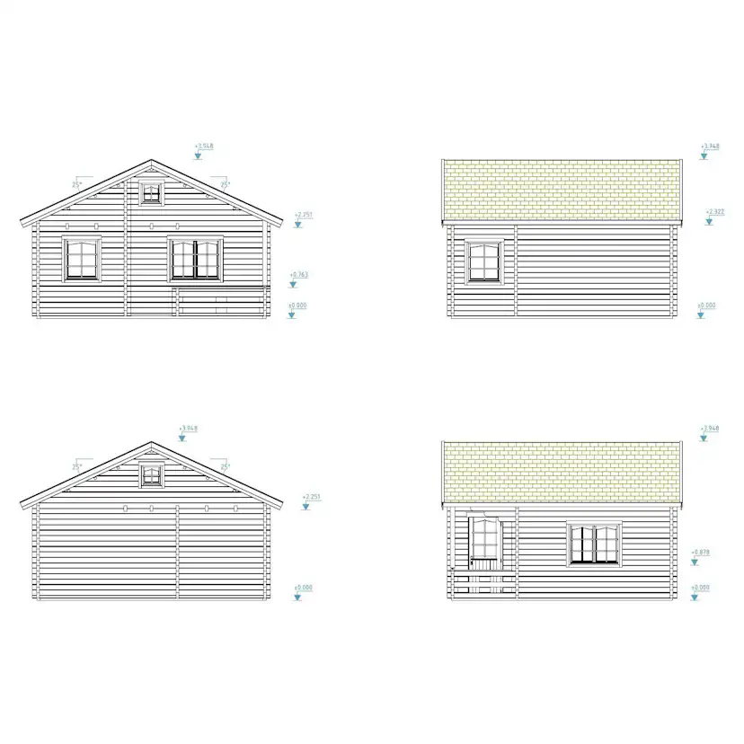 Stuga Palmako Emily 40,1+5,2 m2