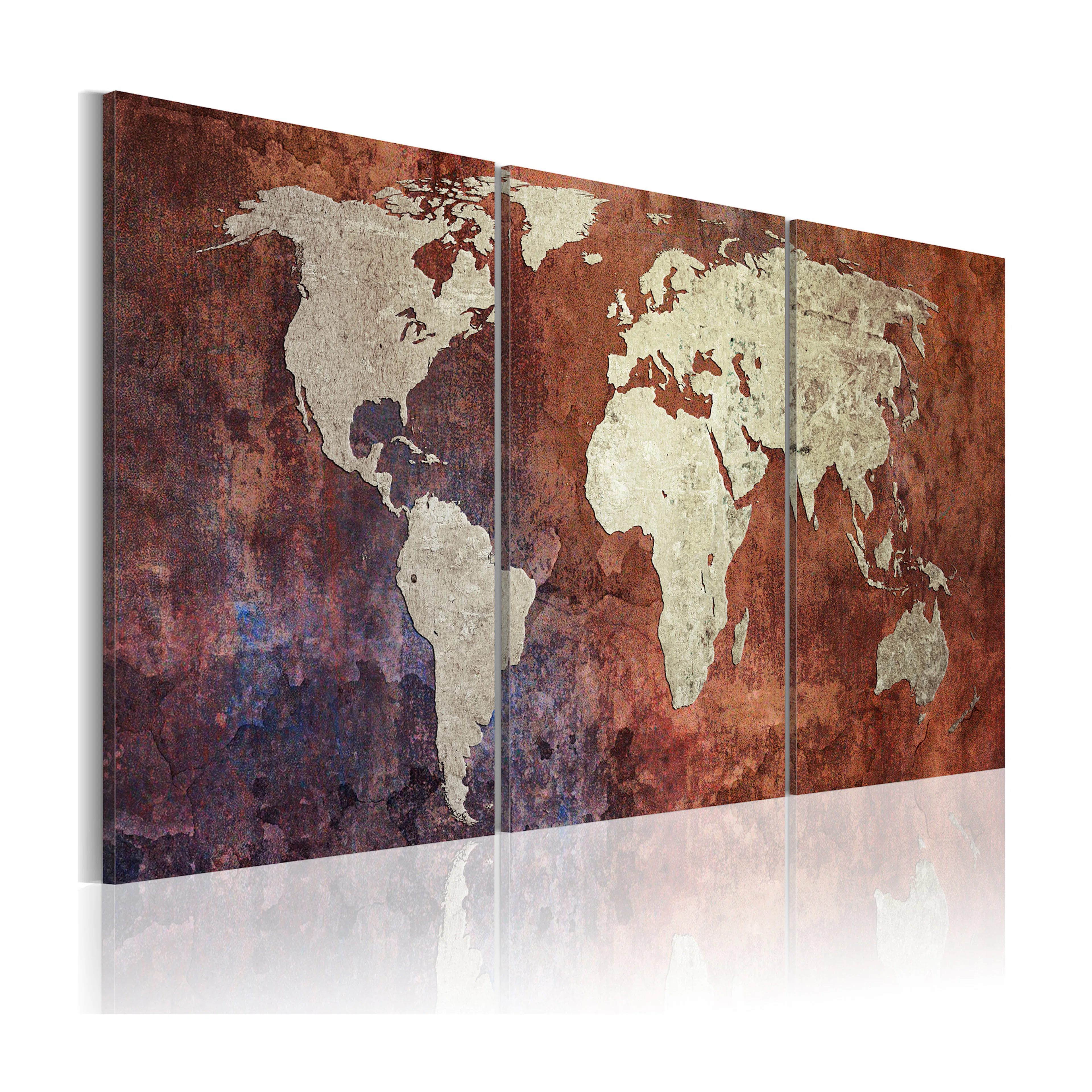 Tavla Arkiio Stål Kontinenter