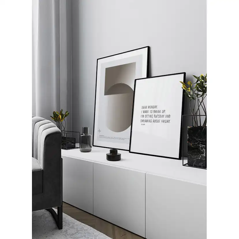 Poster Gallerix Graphical Number 5