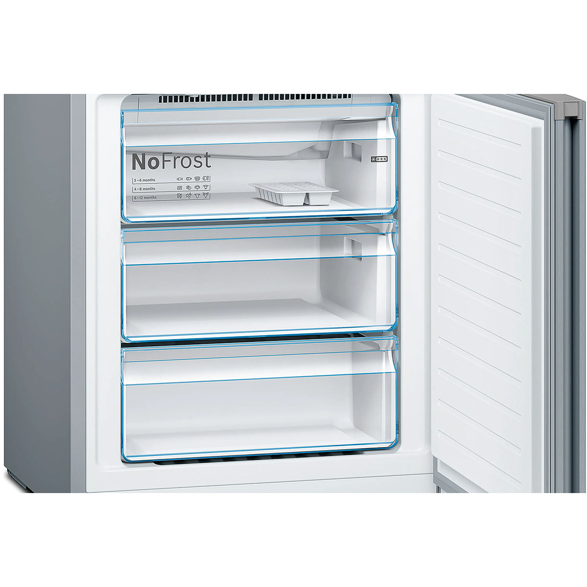 Fristående Kyl/Frys Bosch KGN49XLEA Serie 4 med NoFrost och VarioZone