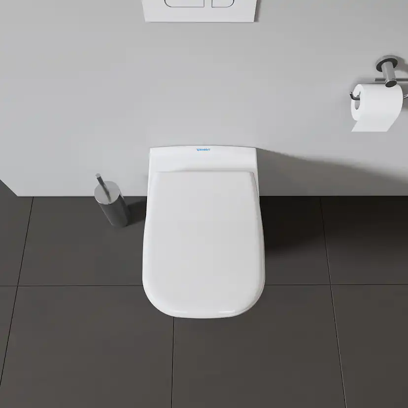 Vägghängd Toalettstol Duravit D-Code Rimless