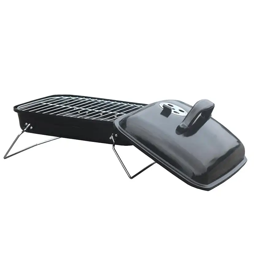 Kolgrill BBQ Living Portabel med Justerbar Ventilation