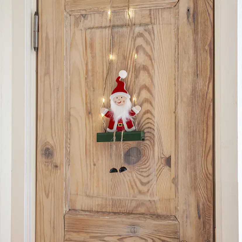 Gungande Tomte Star Trading Santa