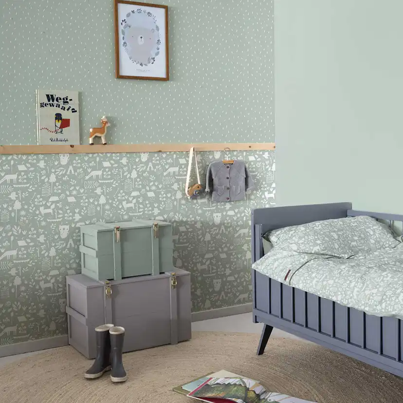 Barntapet Little Dutch Sprinkles Mint 8671