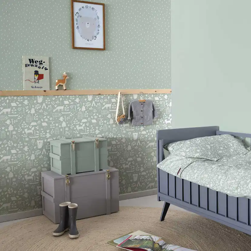 Barntapet Little Dutch Sprinkles Mint 8671