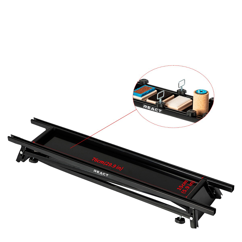 Vallaställ React Justerbart Bord för 2st Skidor