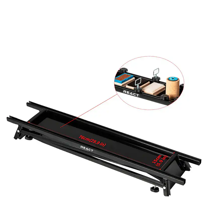 Vallaställ React Justerbart Bord för 2st Skidor