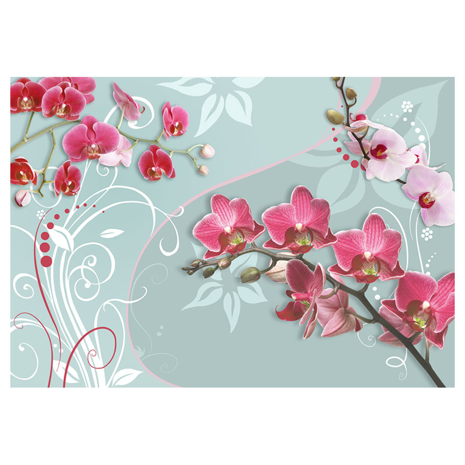 Fototapet Arkiio Pink Orchids Variation II