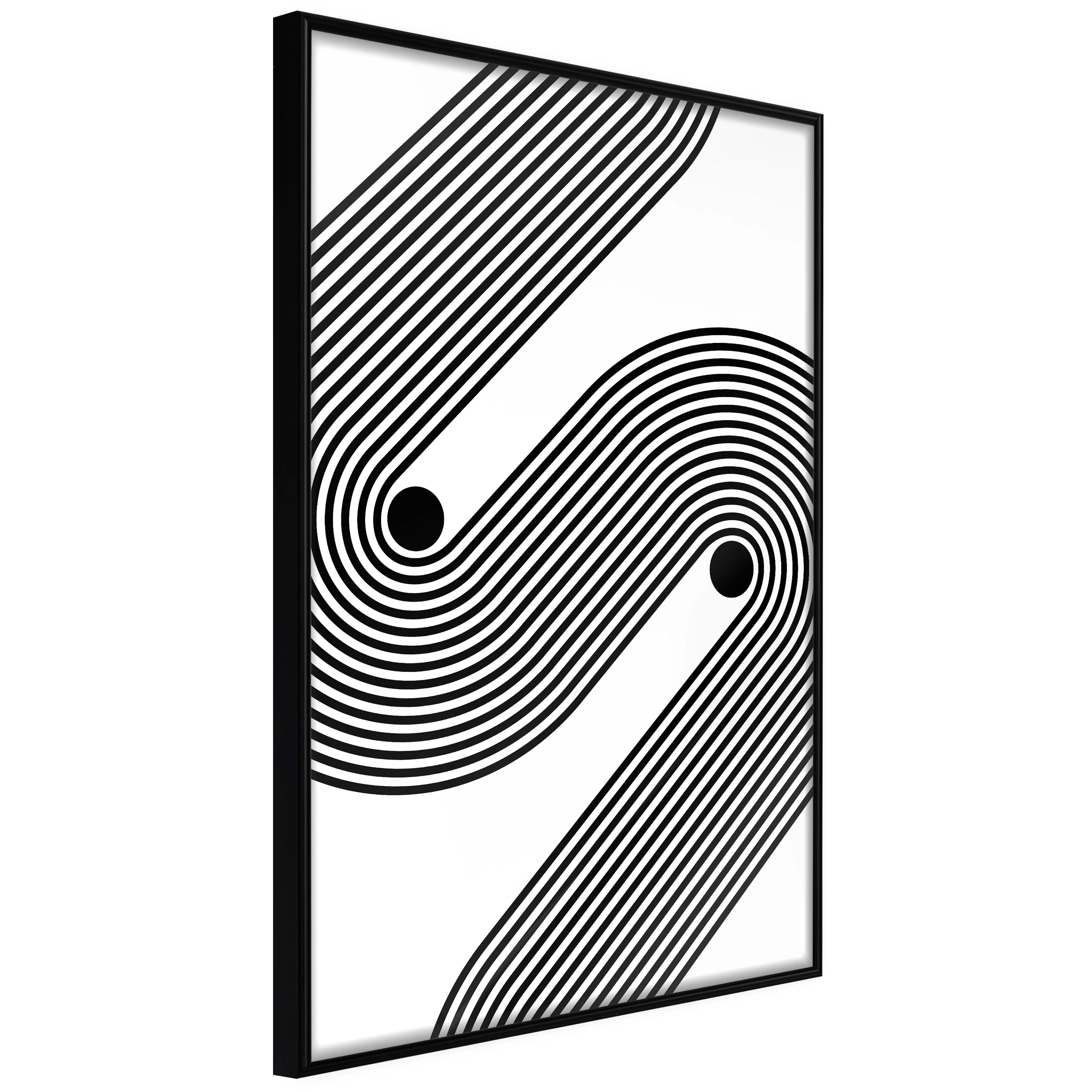 Affisch - Monochrome Symphony [Poster] 40x60 Svart ram, 40x60 cm