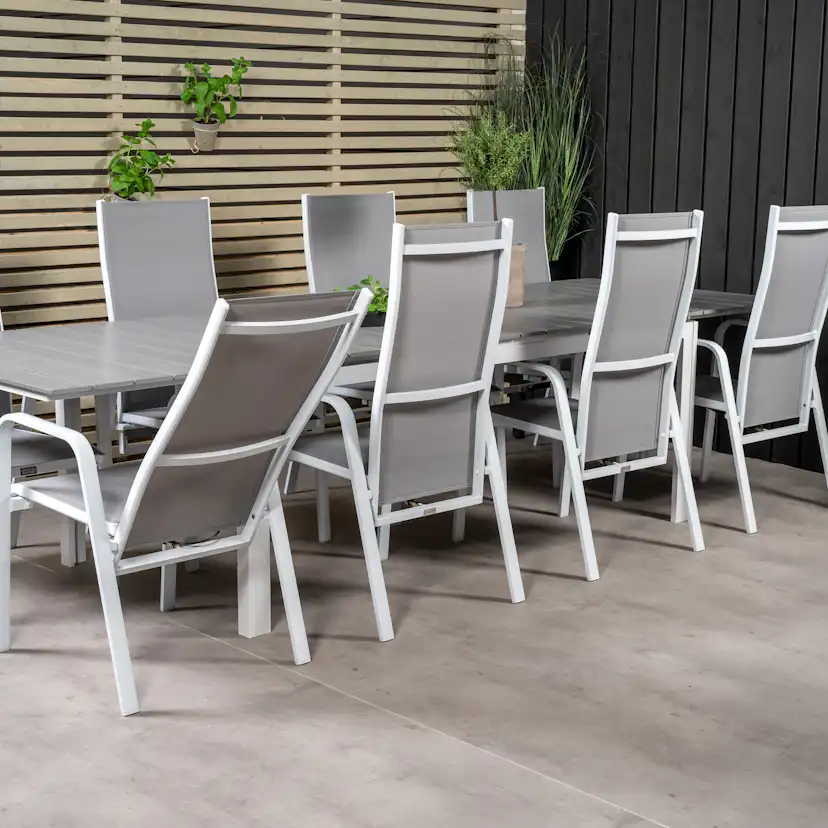 Matgrupp Venture Home Lova 224/324 med 8 Copacabana Stolar