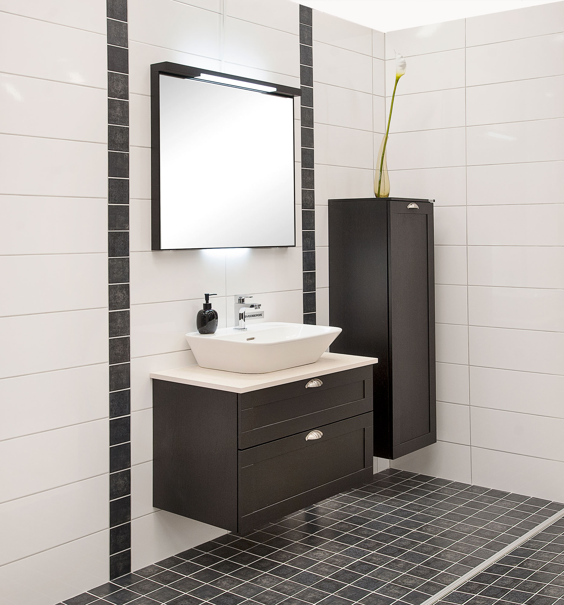 Kakel Classico Vit Blank 20x50 cm