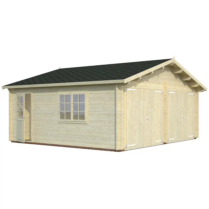 Garage Palmako Roger 28,4 m2 med Slagport