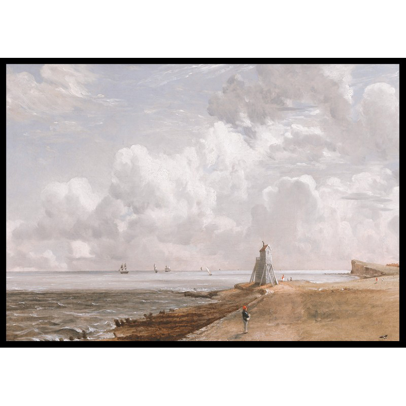 Poster Gallerix Harwich The Low Lighthouse And Beacon Hill By John Constable