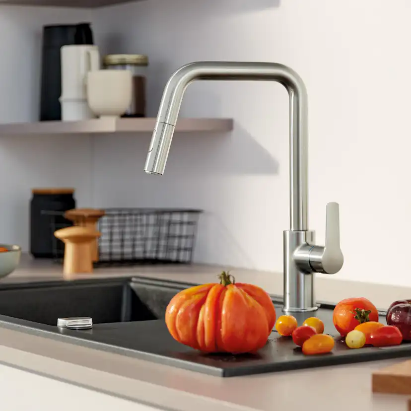 Köksblandare Grohe Start med Utdragbar Pip