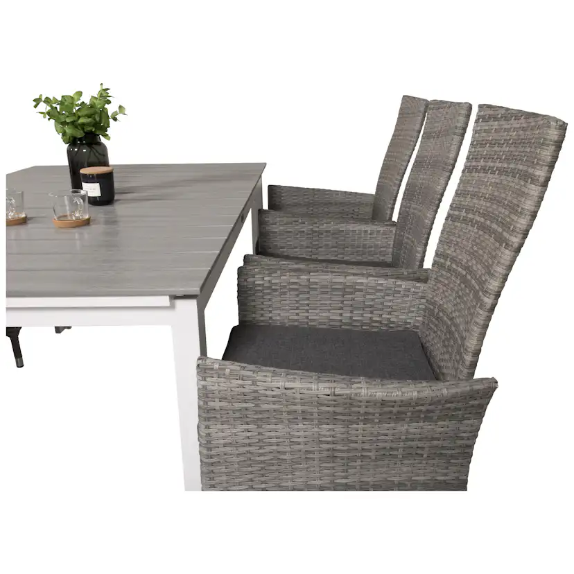 Matgrupp Venture Home Lova 160/240 med 6 Pishi Stolar